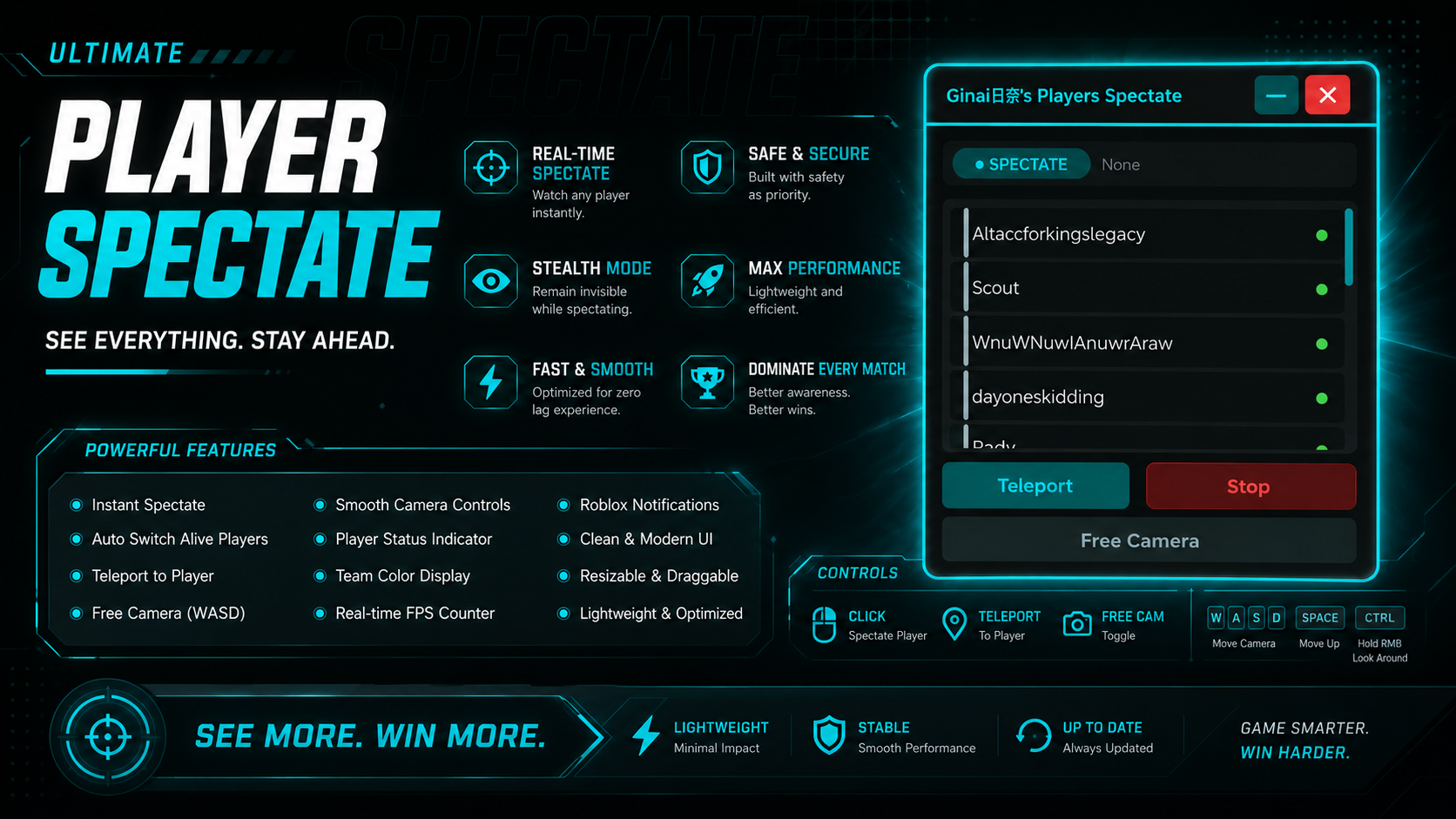 [KEYLESS] Ginai's Players Spectate
